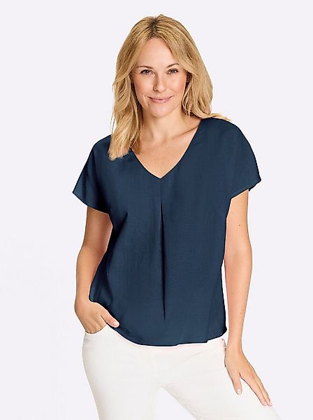 Sieh an! Klassische Bluse Schlupfbluse . günstig online kaufen