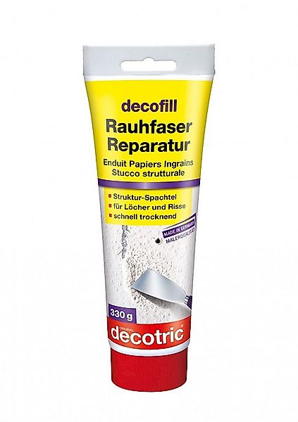 decotric® Spachtelmasse Rauhfaser Reparatur Struktur-Spachtel Wandspachtelm günstig online kaufen