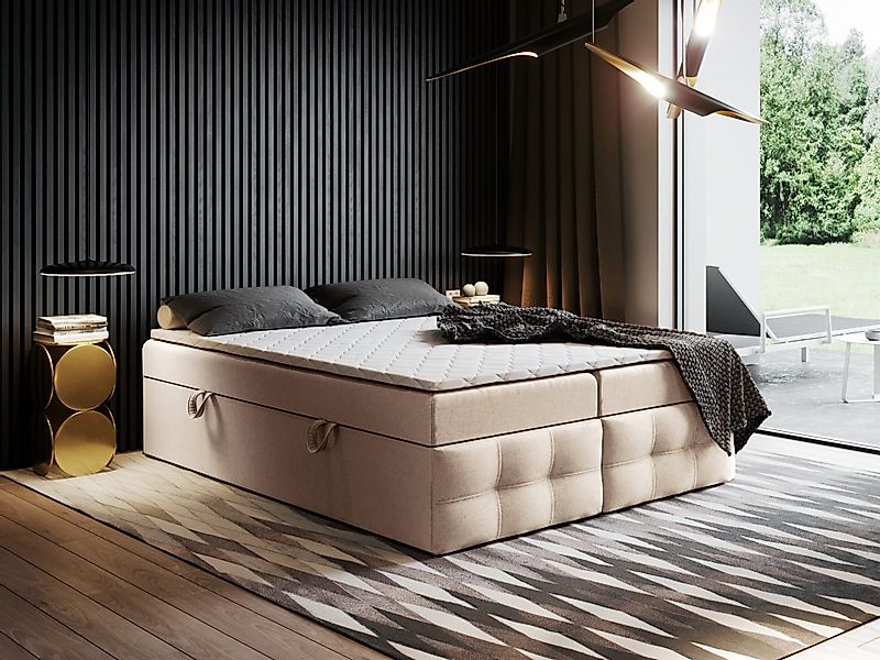 Godre Boxspringbett mit Bettkasten Ewora 4 günstig online kaufen