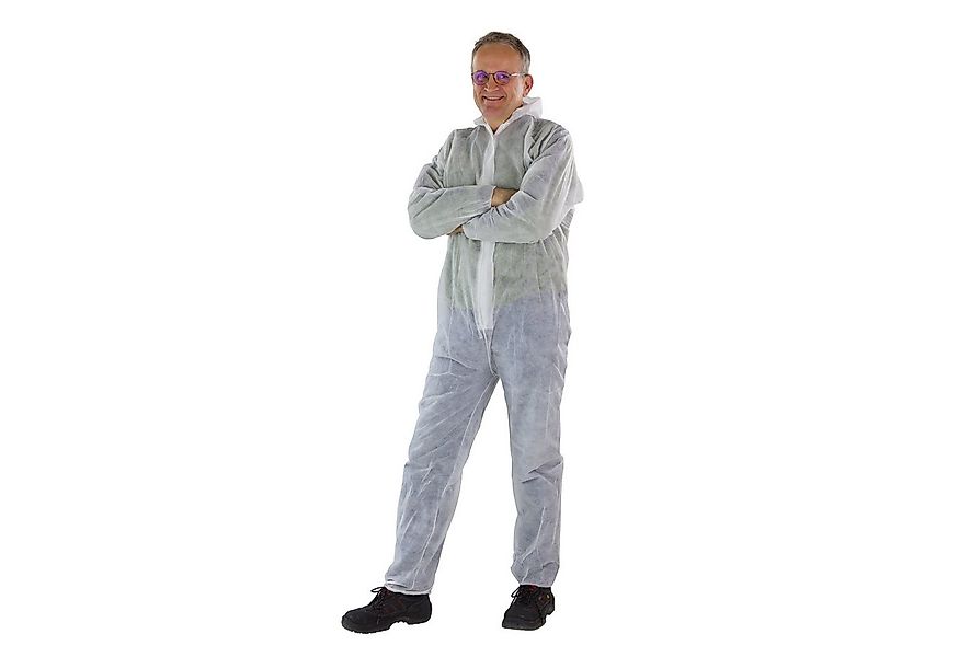 DEMA Maleranzug Einweg Overall Gr. XXL weiß PP 40g/qm günstig online kaufen