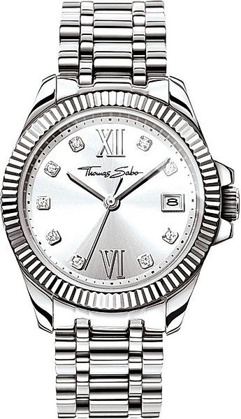 THOMAS SABO Quarzuhr DIVINE WA0252-201-201-33 MM, Armbanduhr,Damenuhr,Miner günstig online kaufen