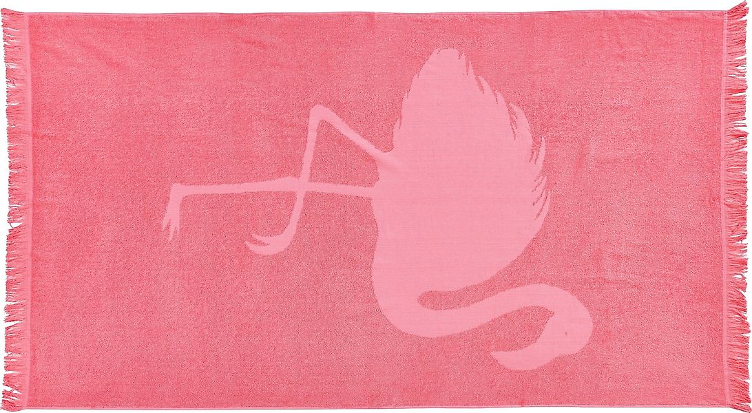 done.® Hamamtücher »Flamingo«, (1 St., Hamamtuch 90 x 160 cm), saugfähige F günstig online kaufen