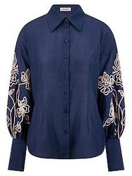 Bluse TALBOT RUNHOF X PETER HAHN blau günstig online kaufen