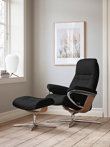 Stressless® Relaxsessel »Sunrise«, (Set, Relaxsessel mit Hocker), mit Hocke günstig online kaufen