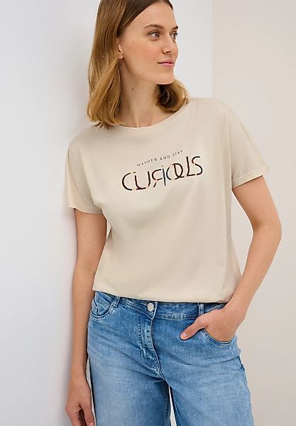 Cecil T-Shirt, mit Wording günstig online kaufen