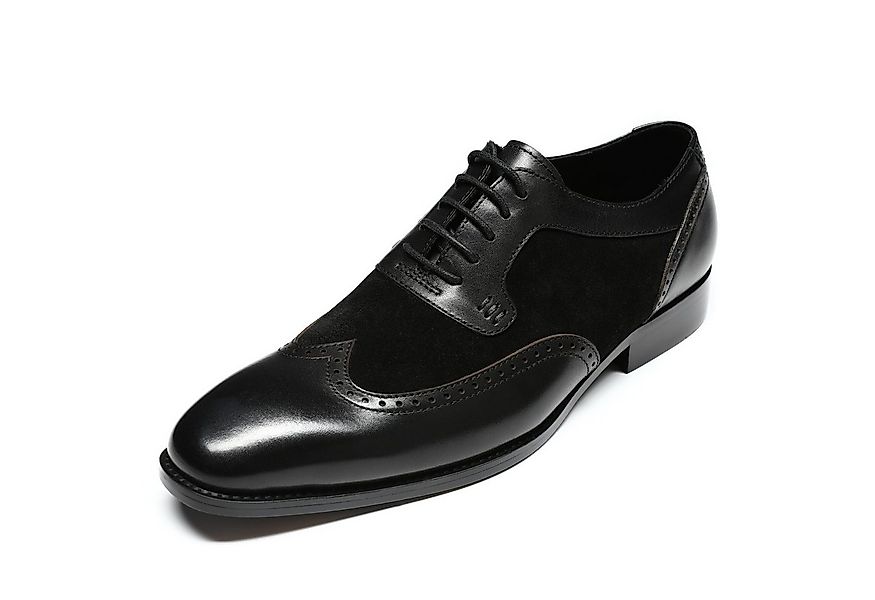 Allthemen Schnürschuh mit klassischer Ziernaht Anzugschuhe Herren Businesss günstig online kaufen