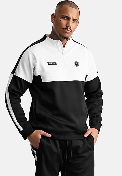 trueprodigy Sweater Owen Logobadge Eingrifftaschen Reißverschluss günstig online kaufen