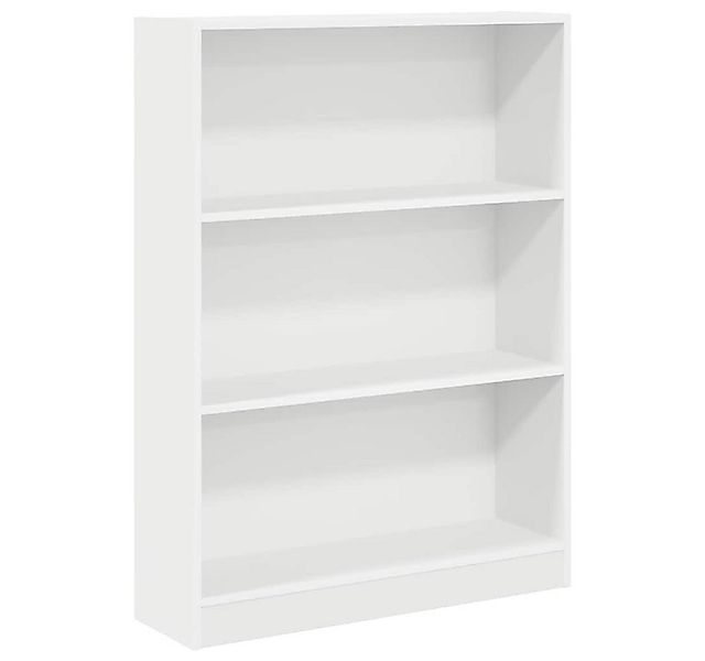 vidaXL Bücherregal Bücherregal Weiß 80x24x109 cm Holzwerkstoff, 1-tlg. günstig online kaufen
