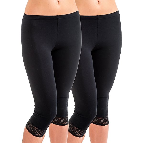 HERMKO Caprileggings 5722 2er Pack Damen günstig online kaufen