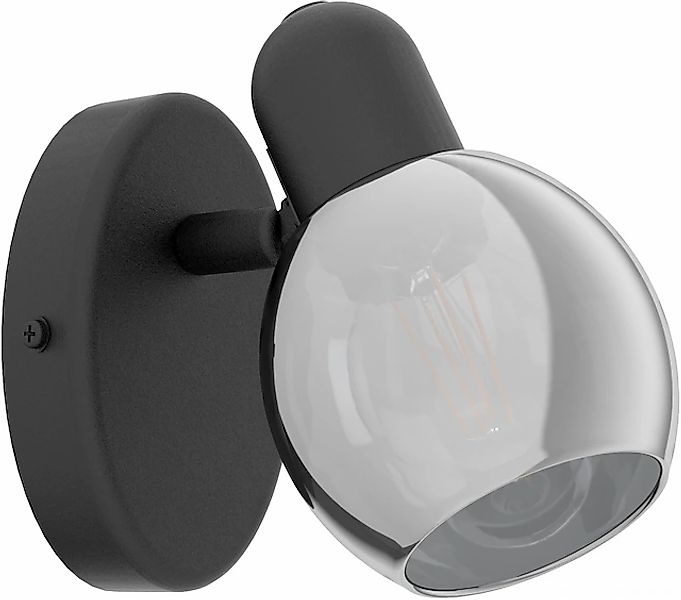 EGLO Deckenspot »POLLICA Deckenstrahler, Stahl, Glas, E14, IP20, Wohnzimmer günstig online kaufen