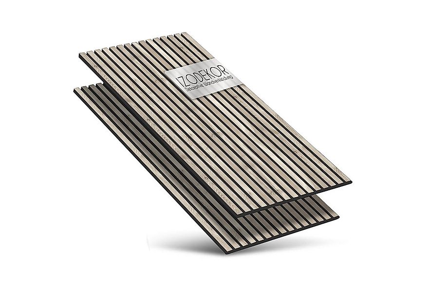 IZODEKOR 3D Wandpaneel IZODEKOR 3D Wandpaneele Holz Schalldämmung, Akustikp günstig online kaufen