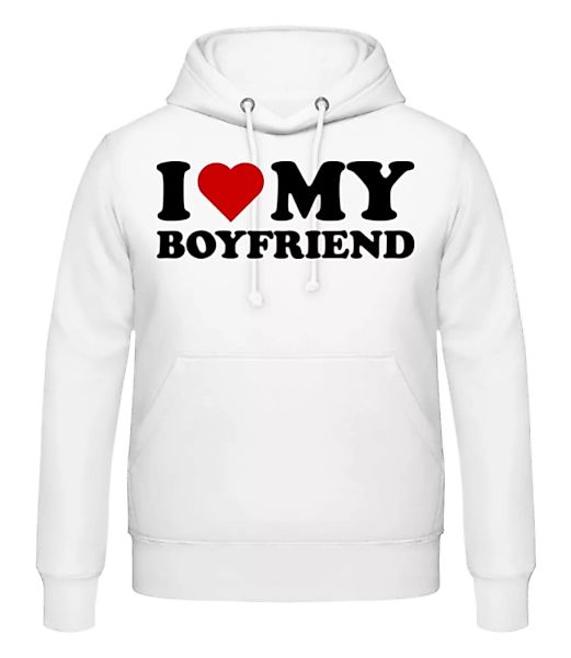 I Love My Boyfriend · Männer Hoodie günstig online kaufen