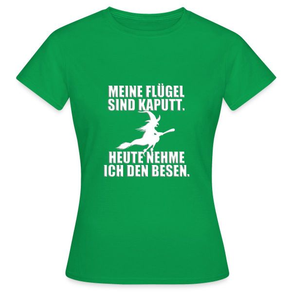 Spreadshirt T-Shirt Hexe Mit Besen Lustiger günstig online kaufen