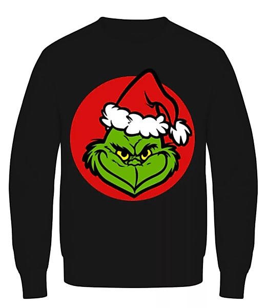 Grinch Face 3 · Männer Pullover günstig online kaufen