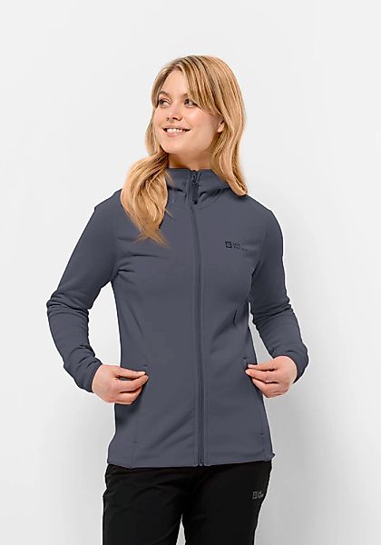 Jack Wolfskin Fleecejacke "BAISELBERG HOODED FZ W" mit Kapuze günstig online kaufen