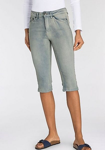 Arizona Caprijeans mit Schlitz am Saum günstig online kaufen
