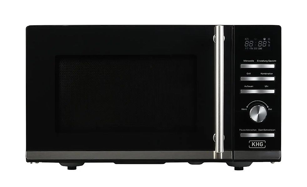 KHG Mikrowelle  MW-23.1GS ¦ schwarz ¦ Metall,Kunststoff,Glas ¦ Maße (cm): B günstig online kaufen