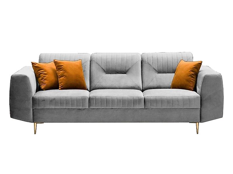 Beautysofa 3-Sitzer VENEZIA, Polstersofa im modernes günstig online kaufen