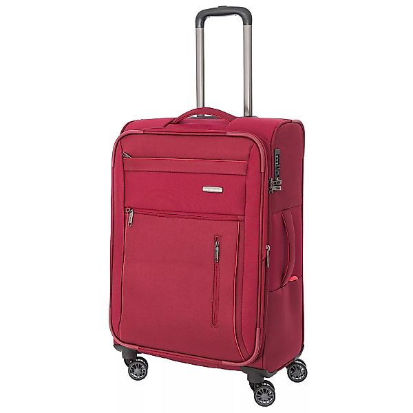 Travelite CAPRI Rot 66cm Stoff Trolley günstig online kaufen
