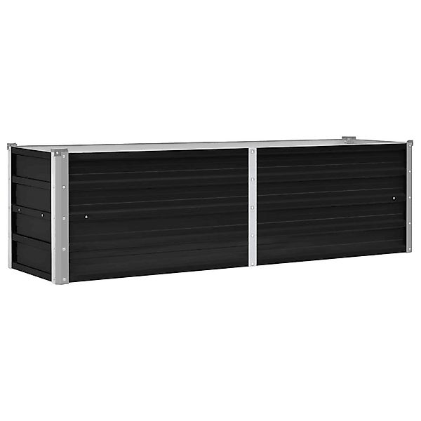 DOTMALL Hochbeet Blumenkasten, Verzinkter Stahl Balkon günstig online kaufen