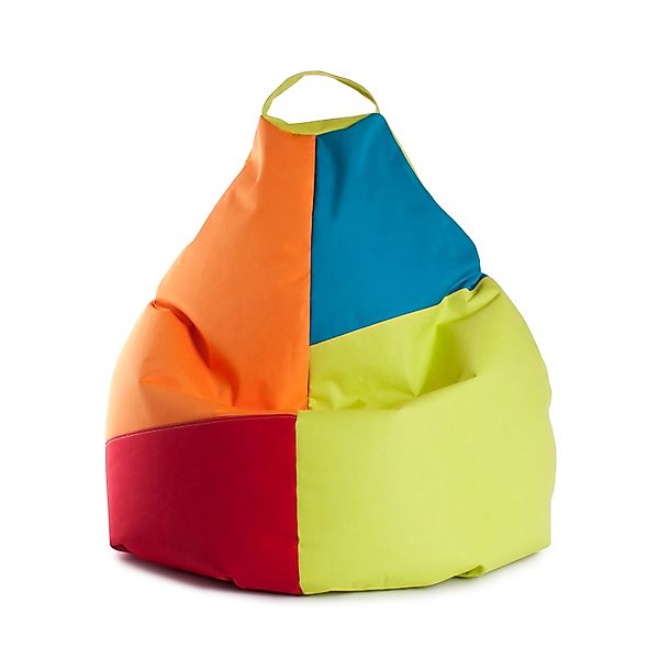Sitting Point Sitzsack Harlekin 220 l Grün Bunt günstig online kaufen