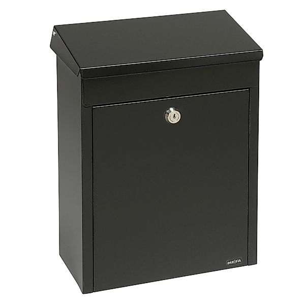 MEFA Briefkasten Bosca 35 Schwarz 35,9 cm x 26,9 cm x 13,5 cm günstig online kaufen