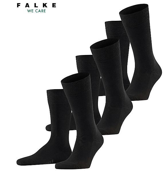 Falke 3-er Set Socken Family Schwarz günstig online kaufen