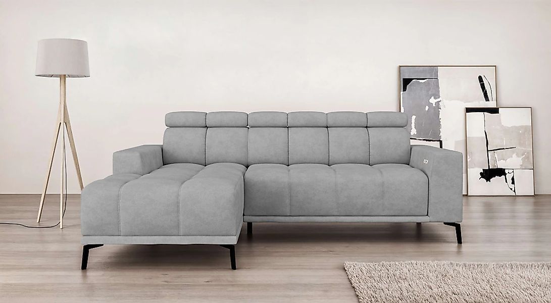 INOSIGN Ecksofa "CAZIE, Designsofa, L-Form, trendige Bubble-Optik," L-Form günstig online kaufen