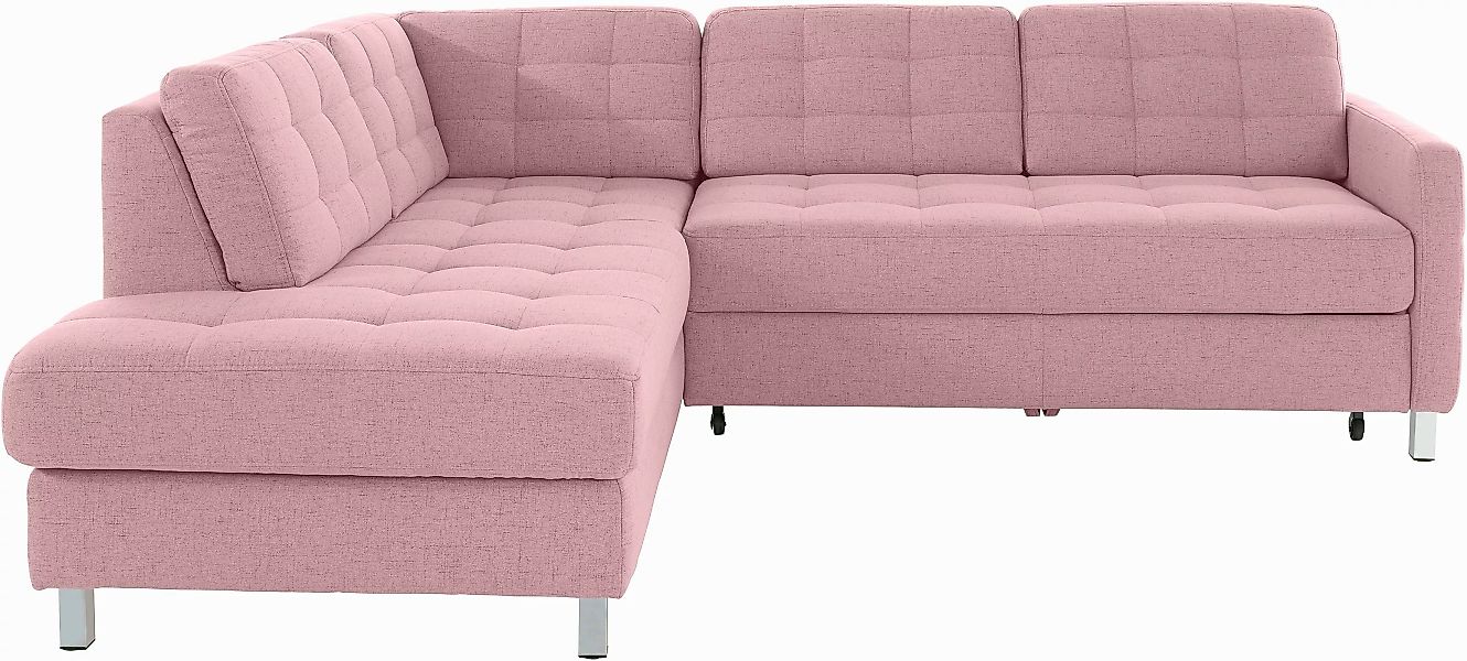 sit&more Ecksofa "Picasso L-Form", wahlweise mit Bettfunktion und Bettkaste günstig online kaufen