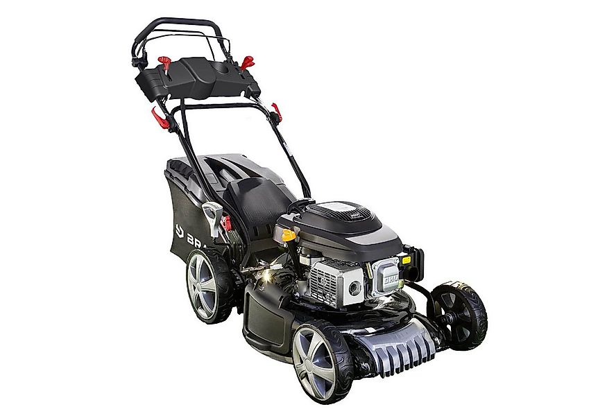 BRAST Benzinrasenmäher mit Antrieb, 3,5kW(4,76PS) Elektrostart 46cm Schnitt günstig online kaufen