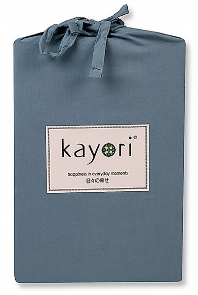 Kayori Spannbettlaken Kai, Renforcé, Gummizug: rundum, günstig online kaufen