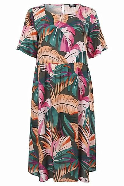 VIA APPIA DUE Blusenkleid mit exotischen Allover-Muster günstig online kaufen