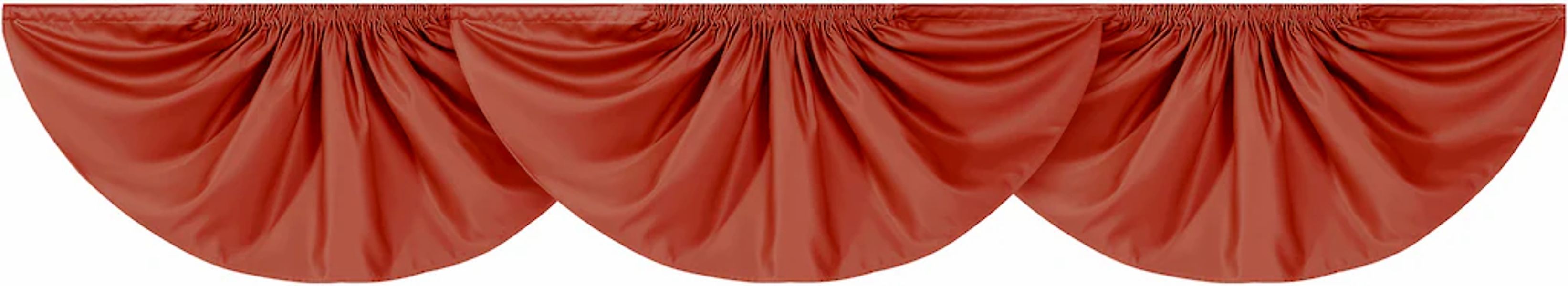 Weckbrodt Mittelbogen "Nicoletta" Kräuselband 1 Stk. tlg. Querbehang, Gardi günstig online kaufen