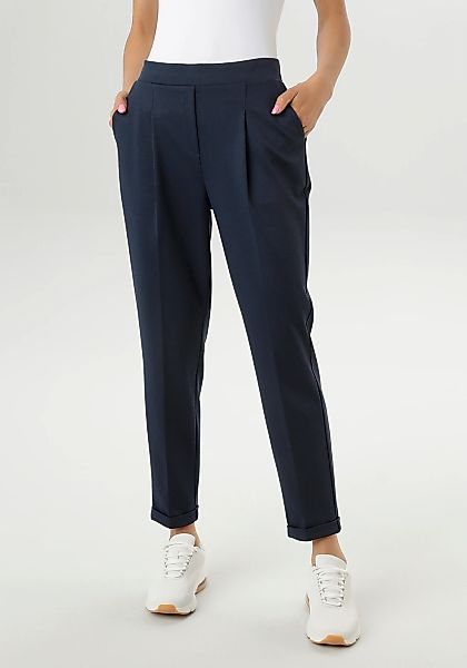 Aniston SELECTED Schlupfhose, mit Bundfalten günstig online kaufen