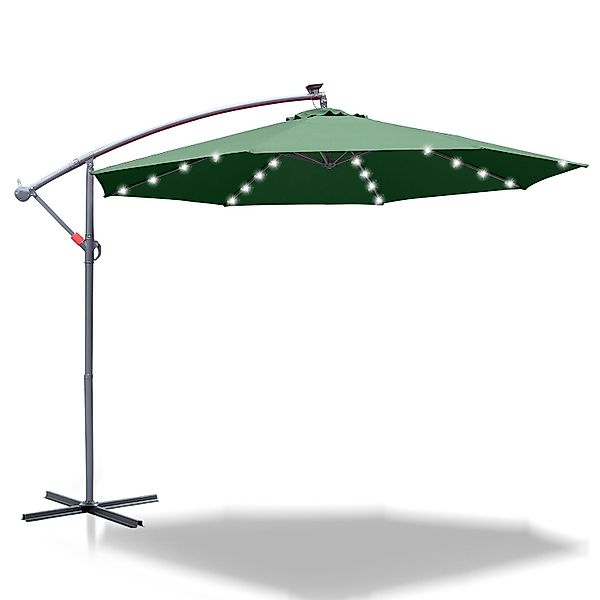 Clanmacy Sonnenschirm Gartenschirm 350cm, Ampelschirm mit günstig online kaufen