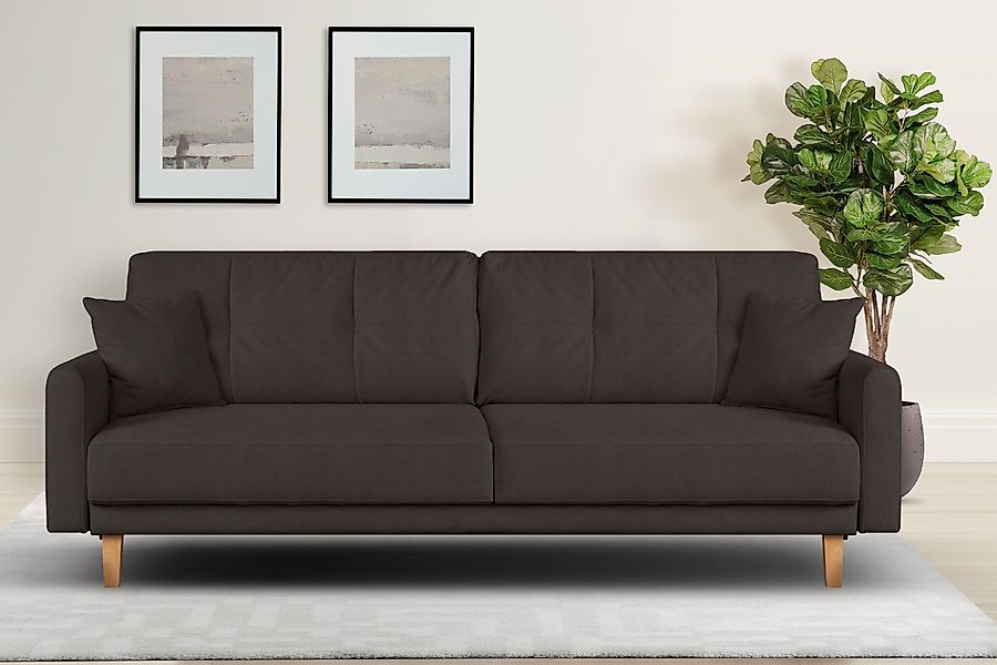 Home affaire 3-Sitzer TRIPLO optionale Schlafsofa günstig online kaufen