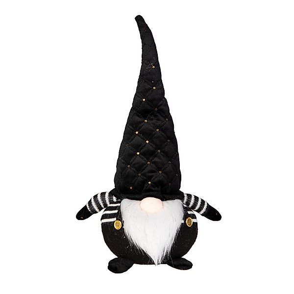 MICA Weihnachtsfigur Deko-Wichtel - schwarz/weiß - günstig online kaufen