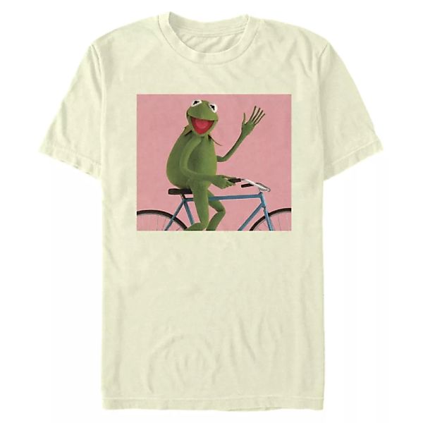 Disney Classics - Muppets - Kermit Biking - Männer T-Shirt günstig online kaufen