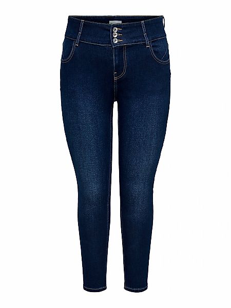 ONLY CARMAKOMA Skinny-fit-Jeans "CARANNA HW SKINNY ANK MBD DNM ANA" günstig online kaufen