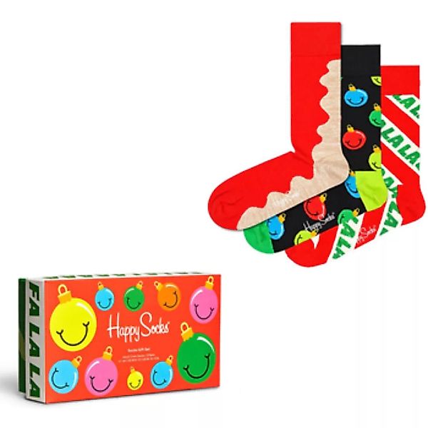 Happy socks  Socken Time for Holiday 3-Pack Gift Box günstig online kaufen