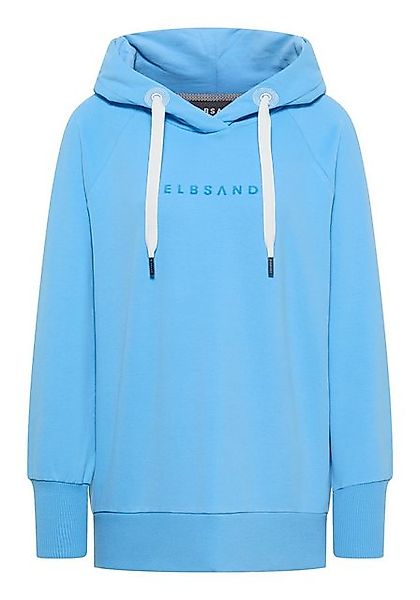 Elbsand Sweatshirt ESW_Svana Hoodie loose fit Light Azure günstig online kaufen