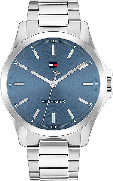 Tommy Hilfiger Quarzuhr BRUCE 1710670, Armbanduhr, Herrenuhr, Edelstahlarmb günstig online kaufen
