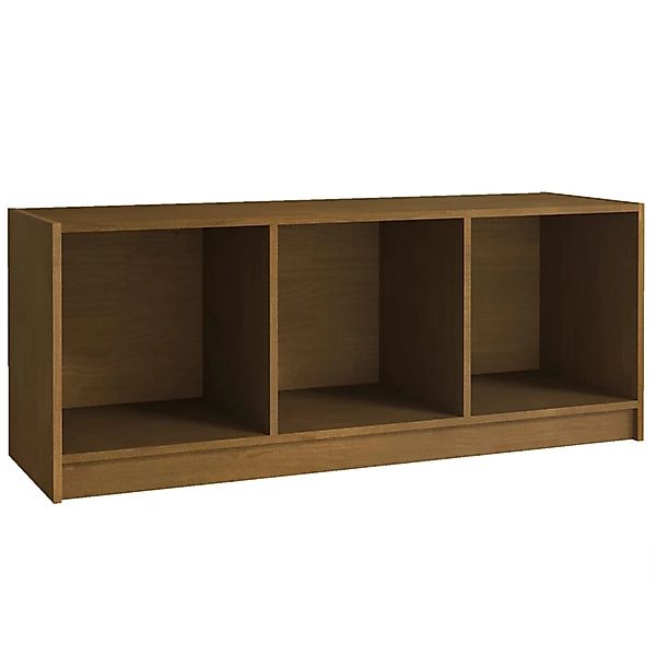 Tv-schrank Honigbraun 104x33x41 Cm Massivholz Kiefer günstig online kaufen