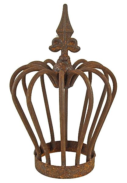Lünemann Gartenfigur Romantische rostige Krone, (1 günstig online kaufen