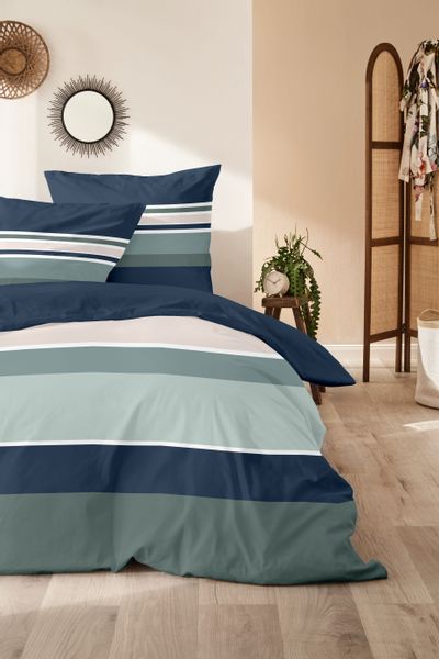 Primera Bettwäsche "Mako-Satin-Bettwäsche Golden" 2 Stk. tlg. mit denzenten günstig online kaufen