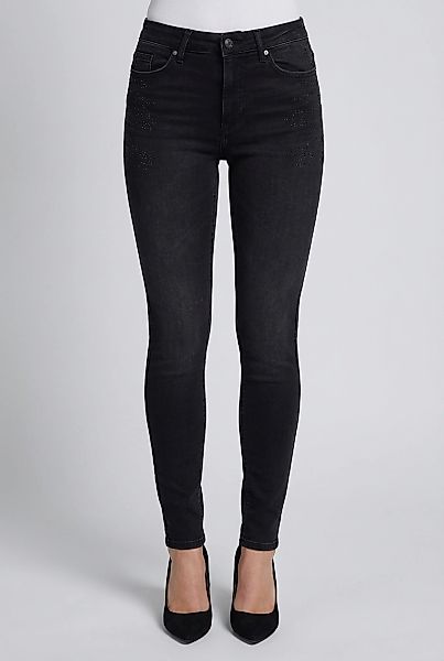 ONLY Skinny-fit-Jeans "ONLBLUSH RHINESTONE HW SKINNY DNM TAI" günstig online kaufen