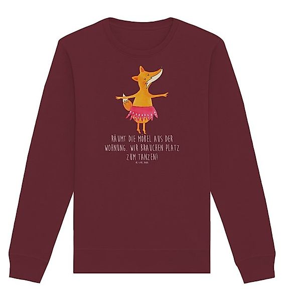 Mr. & Mrs. Panda Longpullover Größe S Fuchs Ballerina - Burgundy - Geschenk günstig online kaufen