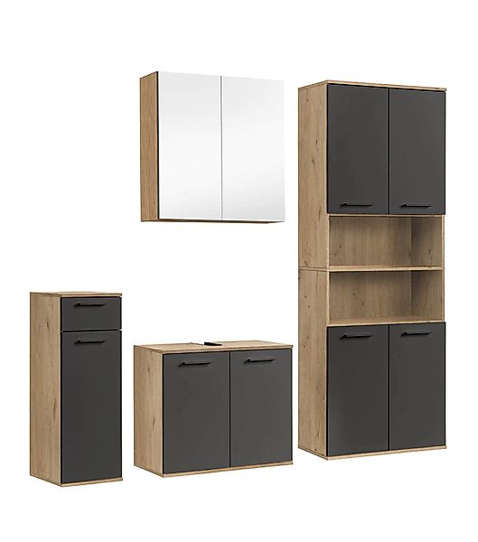 mokebo Badmöbel-Set Der Steuermann, (4-teilig), Tischlampe günstig online kaufen