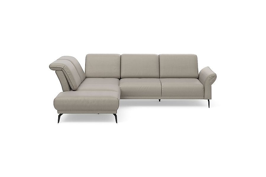 INOSIGN Ecksofa »Coco L-Form« Sitztiefen-, Arm- und Kopfteilverstellung, Co günstig online kaufen