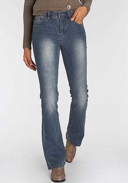 Arizona Bootcut-Jeans Shaping elastische Passform, Bootcut-Beinform, günstig online kaufen